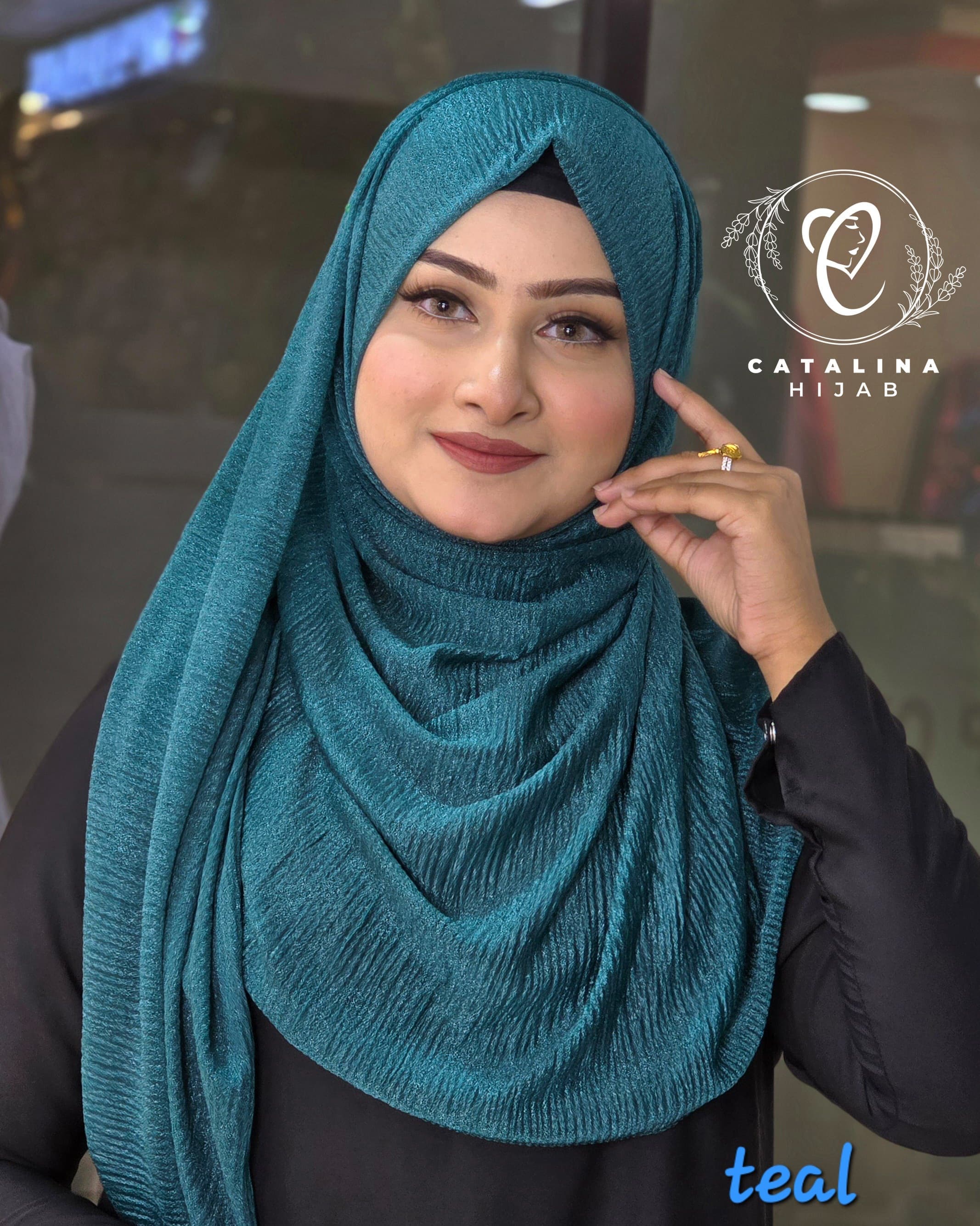 Shimery Jersy Cotton Hijab