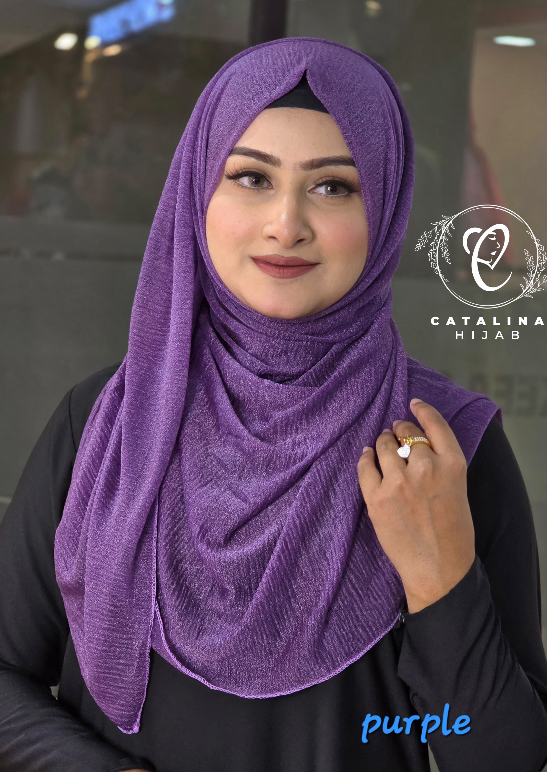 Shimery Jersy Cotton Hijab