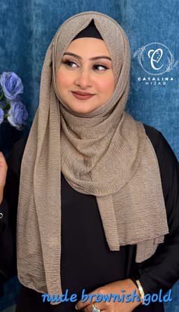 Shimery Jersy Cotton Hijab