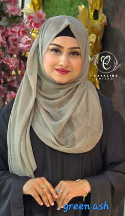 Shimery Jersy Cotton Hijab