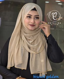 Shimery Jersy Cotton Hijab