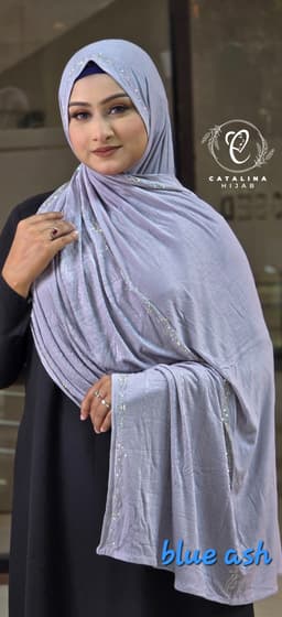 Dubai Zircon Stone Hijab