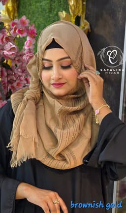 Lurex Cotton Hijab