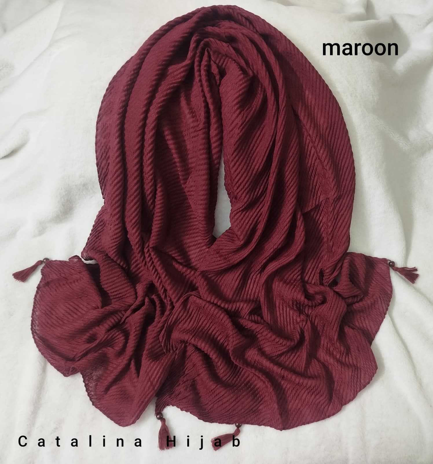 Crape Cotton Hijab