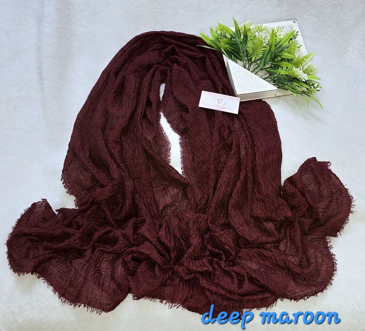 Heavy Turkish Cotton Hijab