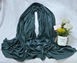 Bubbly soft stone work cotton hijab