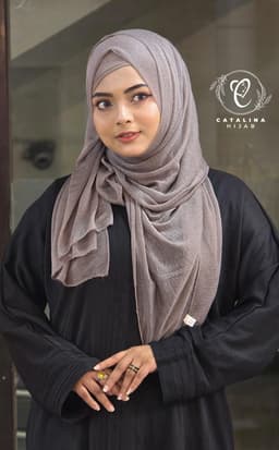 Shimery Jersey Cotton Hijab