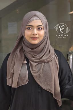 Shimery Jersey Cotton Hijab
