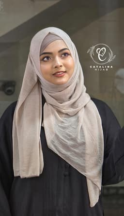 Shimery Jersey Cotton Hijab