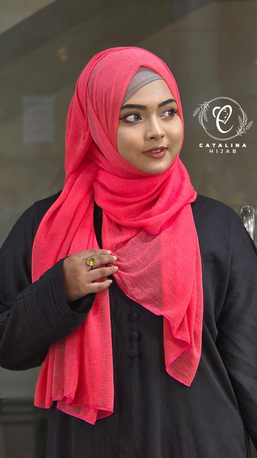 Shimery Jersey Cotton Hijab