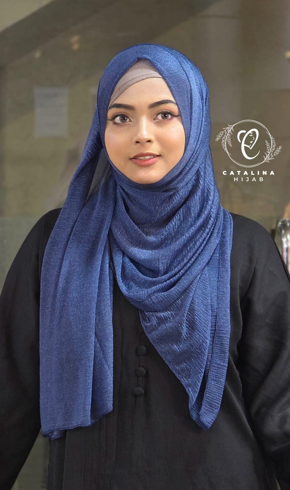 Shimery Jersey Cotton Hijab