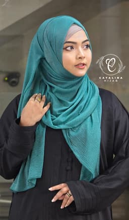 Shimery Jersey Cotton Hijab