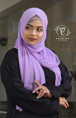 Shimery Jersey Cotton Hijab