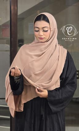 Italian Crape Silk Hijab