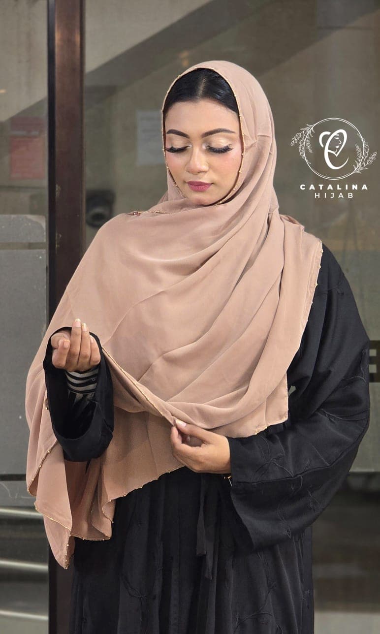 Italian Crape Silk Hijab