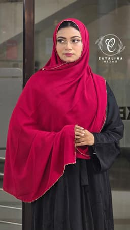 Italian Crape Silk Hijab