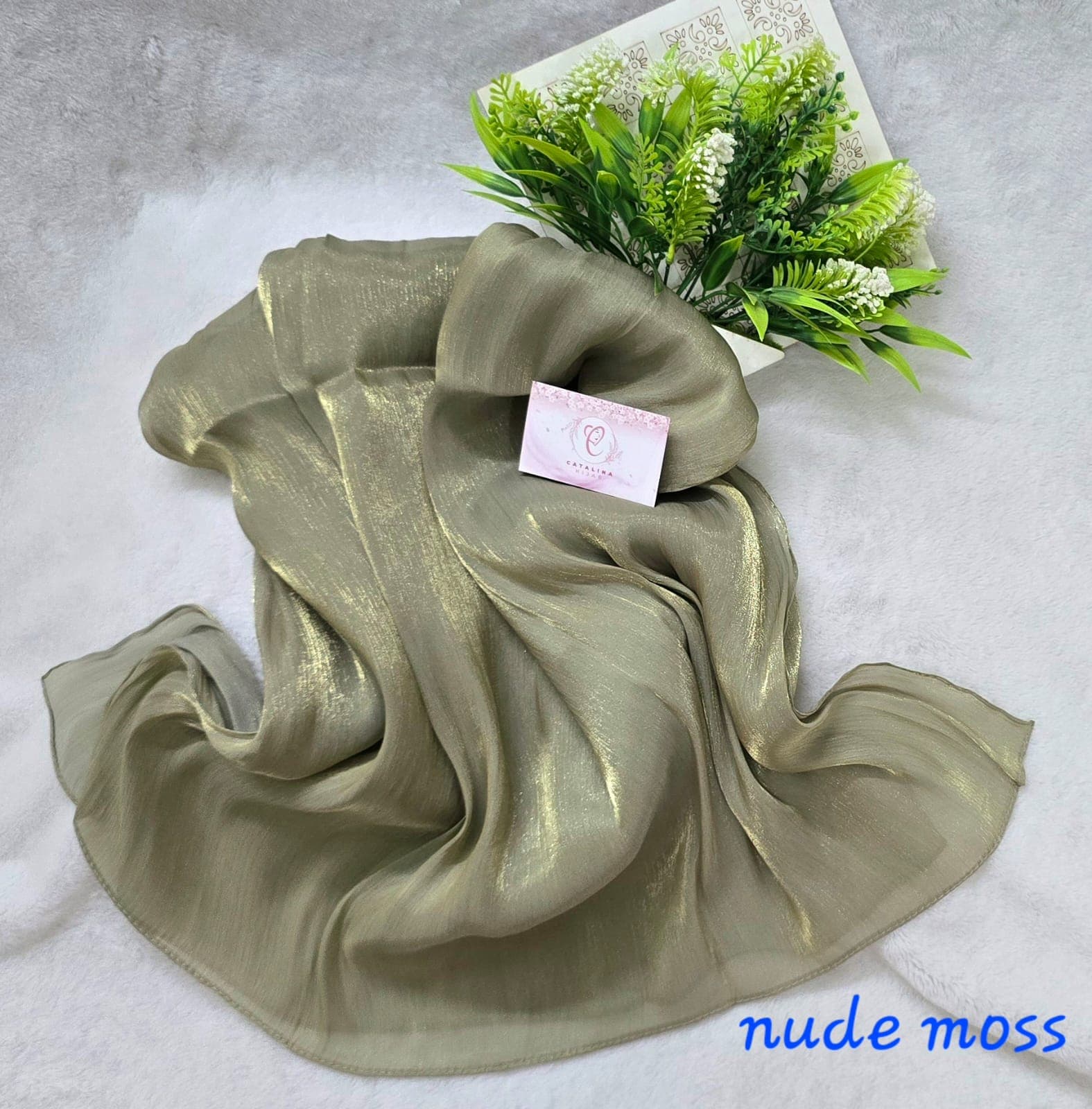 Shinny Sparkling Silk Hijab