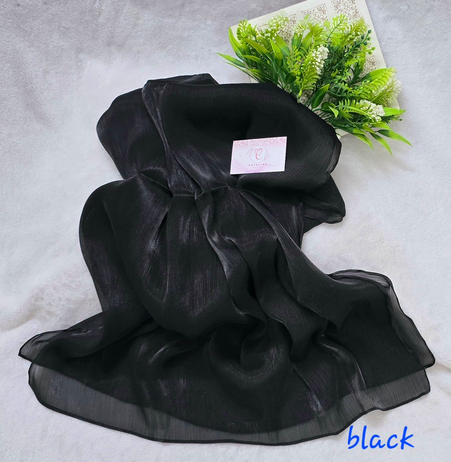 Shinny Sparkling Silk Hijab