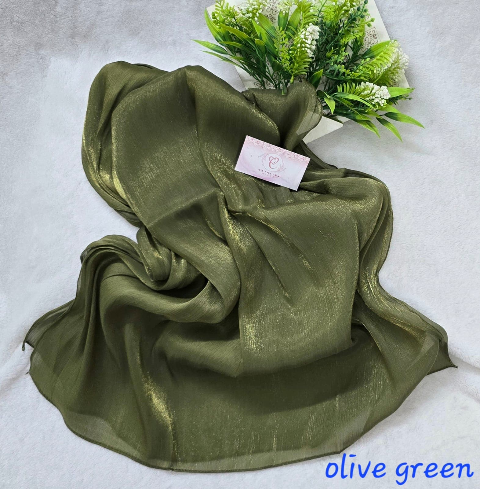 Shinny Sparkling Silk Hijab