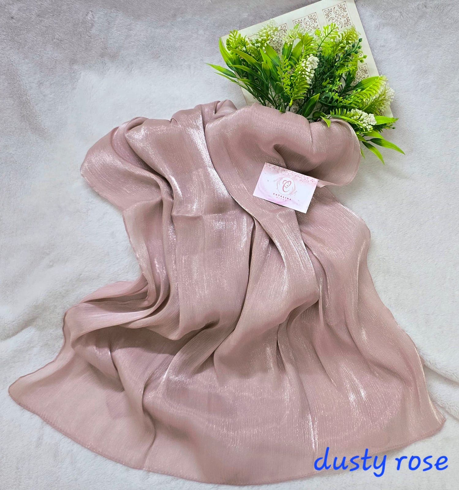 Shinny Sparkling Silk Hijab