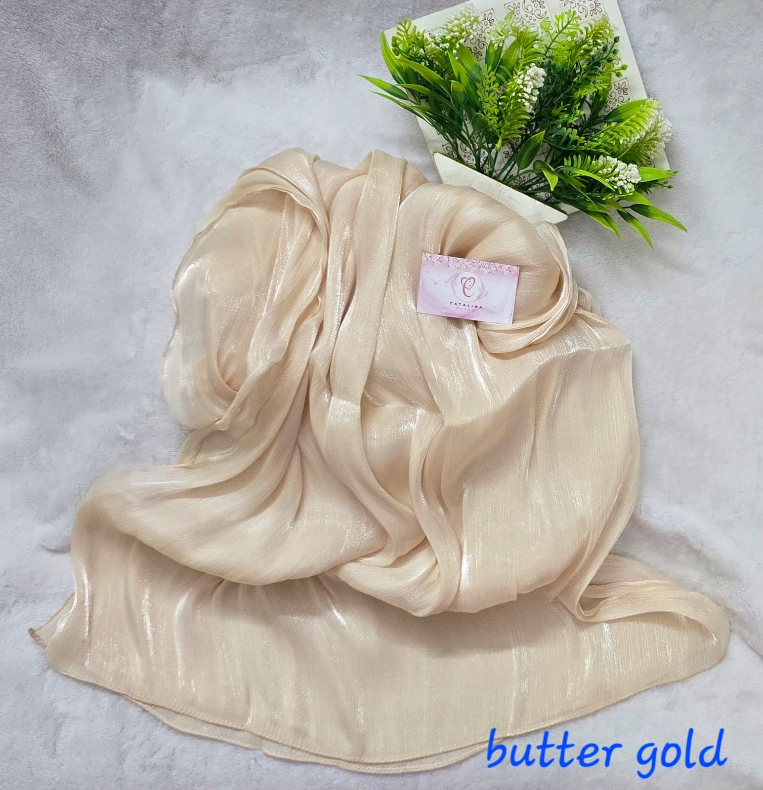 Shinny Sparkling Silk Hijab