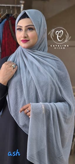 Shimery Jersey Cotton Hijab