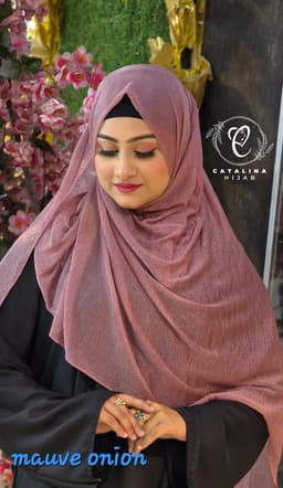 Shimery Jersey Cotton Hijab