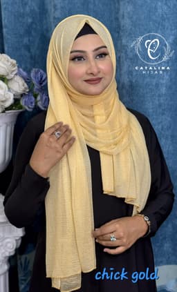 Shimery Jersey Cotton Hijab