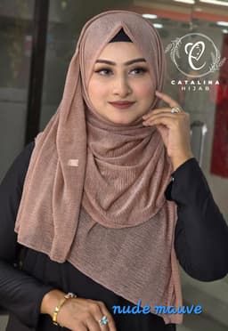 Shimery Jersey Cotton Hijab